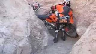 Dirt Biking Ocotillo Wells Slot Canyon [upl. by Gustie]