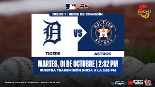 GRANDES LIGAS EN VIVO 01102024  TIGRES DETROIT VS ASTROS DE HOUSTON ⚾ [upl. by Yk841]