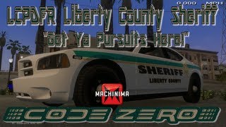 LCPDFR GTA4 Liberty County Sheriff quotGet Ya Pursuits Herequot [upl. by Martha730]