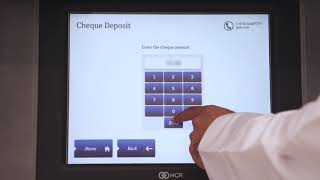 Easy steps to deposit cheques in our cheque deposit machines without a card [upl. by Loram]