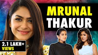 Mrunal Thakur opens up about Love Success Sita Ramam amp Body Shaming  Karishma Mehta  Ep 77 [upl. by Nylirrehs]