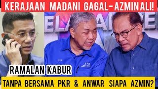 AZMIN BAGI RAMALAN PUN KABUR MACAM VIDEO SEMBURIT ANWAR AKAN BUBAR PARLIMEN AWAL SEBAB GAGAL [upl. by Adniroc]