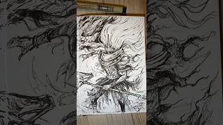 Let draw the Nameless King art darksoulsfanart [upl. by Jeconiah]