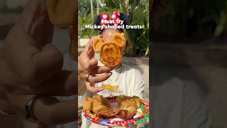 Mickey treats in Disney World disneyworld disneyworldfood disneypark [upl. by Akiras]