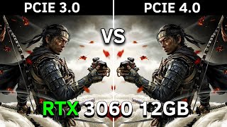 PCIe 30 vs PCIe 40  RTX 3060 12GB  Test In 12 Games  2024 [upl. by Sadowski]