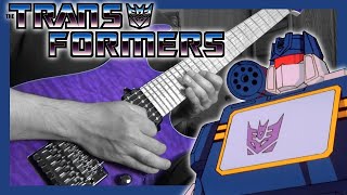 The Transformers G1  Season 1 Theme Guitar Cover feat The Lazy Eyebrow [upl. by Lon]