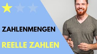 Reelle Zahlen Zahlenmengen Grundlagen [upl. by Anrev]