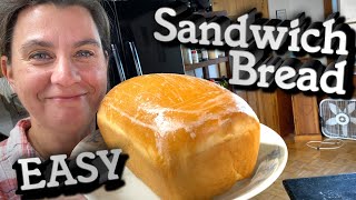 EASY Homemade Sandwich Bread [upl. by Ilera]