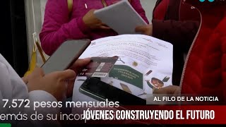 Jóvenes Construyendo el Futuro Apoyo mensual y seguro médico [upl. by Eniowtna]