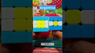 Argentina Flagon Rubics Cube rubikscube [upl. by Atrebor]