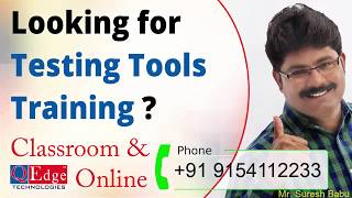 Best Testing Tools Training Institute in Ameerpet Hyderabad [upl. by Anelle]