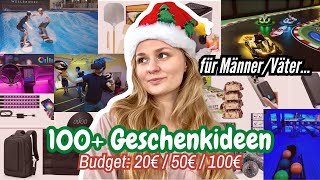 100 GESCHENKIDEEN FÜR MÄNNER unter 20€ 50€ 100€  Weihnachten 2024 [upl. by Terry]