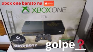 XBOX ONE BARATO NA SHOPEEVALE A PENA EM 2023 [upl. by Francyne]