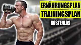 Trainingsplan und Ernährungsplan für Zuhause  Kostenlos für alle [upl. by Gavin]