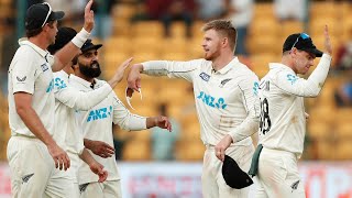 HISTORY AT CHINNASWAMY New Zealand won their first ever Test match in India in 36 years INDvNZ op [upl. by Dlanar895]