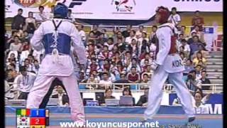 84kg Semifinal Daba Modibo MLI vs KOR Nam Yun Bae [upl. by Radnaxela]