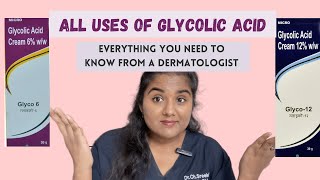 Glycolic acid creamuses glyco 6 amp glyco 12 cream advantages in skin care amp get rid of tan [upl. by Emsmus]