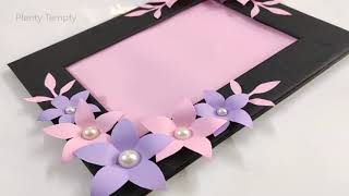 Photo Frame Making At home DIY Photo FrameEasy Picture Frame DIY How To Make Photo Frame At Home [upl. by Way673]