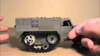 How to build a Lego WW2 Sdkfz 2511 German Halftrack Bricks Tutorial [upl. by Clayson]