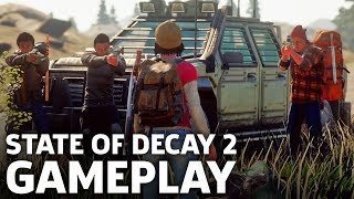 State of Decay 2 Gameplay 8 Minutes Of Salvage And Survival [upl. by Akemehs]