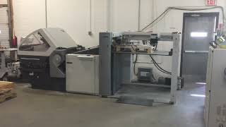 Heidelberg Stahl KH82 Folding Machine [upl. by Yentruocal]