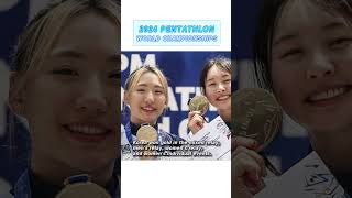 S Korean modern pentathlon team posts its best result with 4 golds in 2024 World Championships [upl. by Leonid]