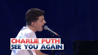 Charlie Puth  See You Again Live At Jingle Bell Ball 2015 [upl. by Corby]