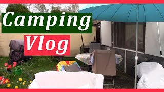 Camping Vlog garden kwiecien odc 1 [upl. by Zzabahs]