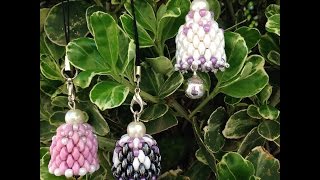 Tutorial Campanelle Superduo  Beaded Bells Superduo [upl. by Yanad172]