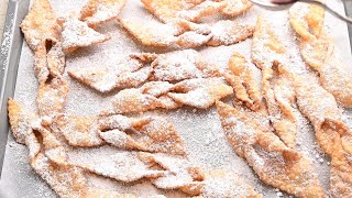 Chrusciki recipe Faworki or Polish angel wings – video [upl. by Deborah]