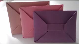 Kağıttan Zarf Yapımı  Origami Zarf Nasıl Yapılır  Envelope [upl. by Reine]