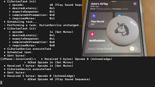 Playing Custom Sounds on the AirTag [upl. by Bonine]