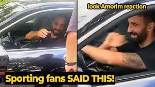 Ruben Amorim reaction after Sporting fan SAID THIS as he left training camp  Man Utd News [upl. by Hsiekal]