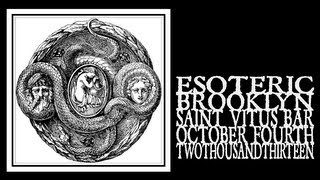 Esoteric  Saint Vitus 2013 full show [upl. by Stovall]