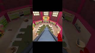 Comically large slide part 2 vr grind funny viralshort gorillatag gorrilatagvr shorts [upl. by Sternick]