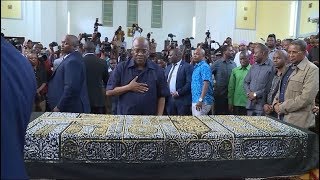 MSIBA WA MZEE MAJUTO Rais Magufuli alivyoibuka ghafla kuaga mwili [upl. by Eisinger848]