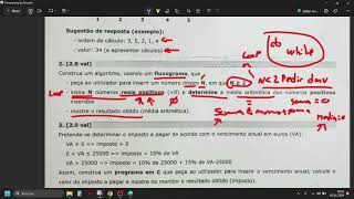 Exercicio 2 Freq Programação UBI 2024 [upl. by Xanthe970]