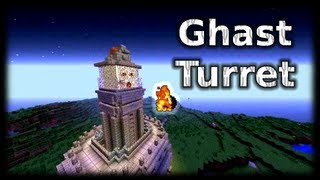 Tutorial Ghast Turrets [upl. by Notsirhc484]