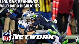 Lions vs Seahawks Wild Card Game Highlights with Deion Sanders amp LT  NFL Network  GameDay Prime [upl. by Shiekh139]