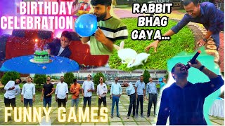 Birthday Celebration 🥳 II Funny Games II KaraokeII Dance 🕺 II Party trending vlog dance masti [upl. by Jabin]