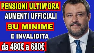 URGENTE Giorgia Meloni Annuncia Aumento delle Pensioni Minime e di Invalidità  Scopri le Date [upl. by Hillier]