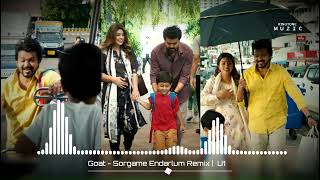 Goat  Sorgame Endralum Remix Song  Yuvan  Thalapathy  Goat Remix BGM Ringtone [upl. by Dennis]