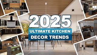 2025’s Ultimate Kitchen Trends Colors Cabinets and Countertops [upl. by Hatnamas934]