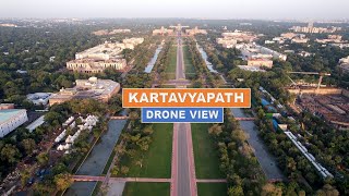 Kartavya Path  कर्त्तव्य पथ  Central Vista Avenue  Rajpath  New Parliament  Papa Construction [upl. by Rekcut]