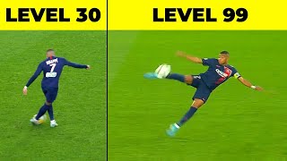 Kylian Mbappé Goals Level 1 to Level 100 [upl. by Arihat]