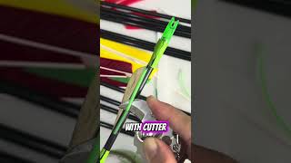 How to fixReplace Arrow FletchingVanes without Special Tools shorts shortvideo archery [upl. by Tonina79]