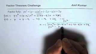 Extended Factor Theorem Challenge [upl. by Antonina]