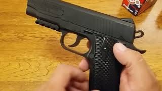 CROSSMAN 1911 BB GUN CO2 CHARGED OVERVIEW [upl. by Nido]