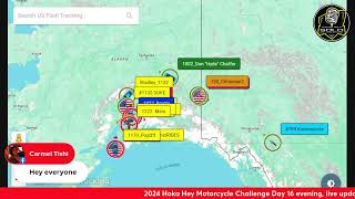 2024 Hoka Hey Motorcycle Challenge Day 16 Evening Live Update [upl. by Terriss]