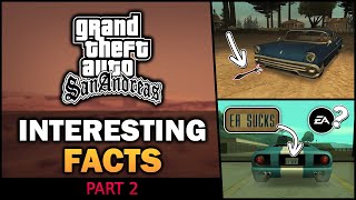 GTA SA  Interesting Facts Part 2  Feat BadgerGoodger [upl. by Aenahs]